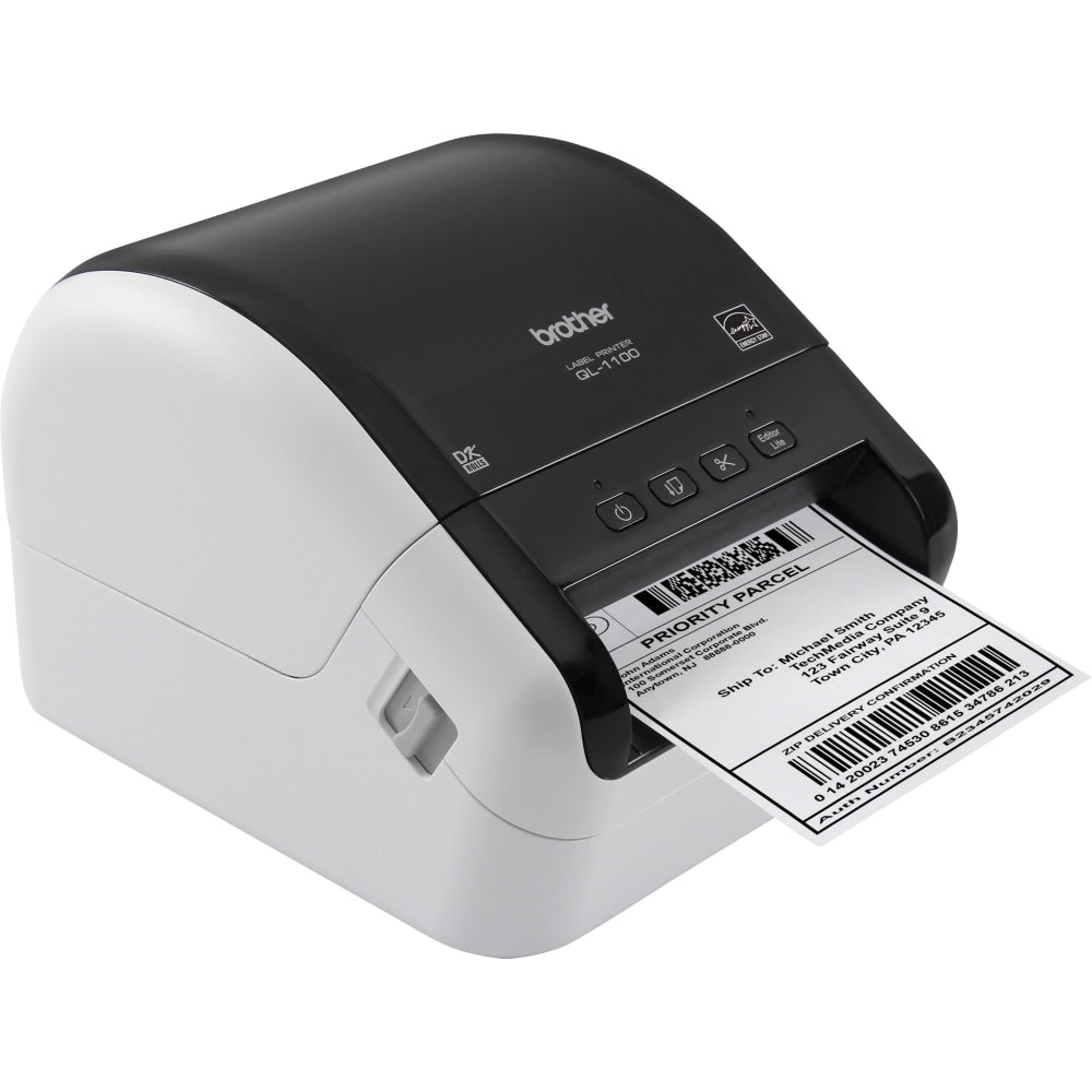 Brother QL-1100 Monochrome (Black And White) Direct Thermal Desktop Printer