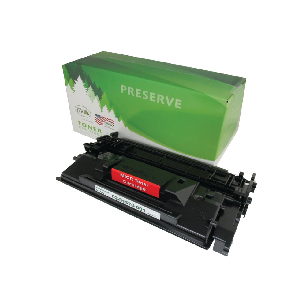 IPW Preserve Remanufactured Black High Yield MICR Toner Cartridge Replacement For HP 26X, CF226X, 745-26X-ODP