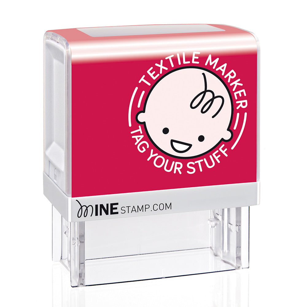 Cosco MINE Textile And Possession Stamp, Black Ink