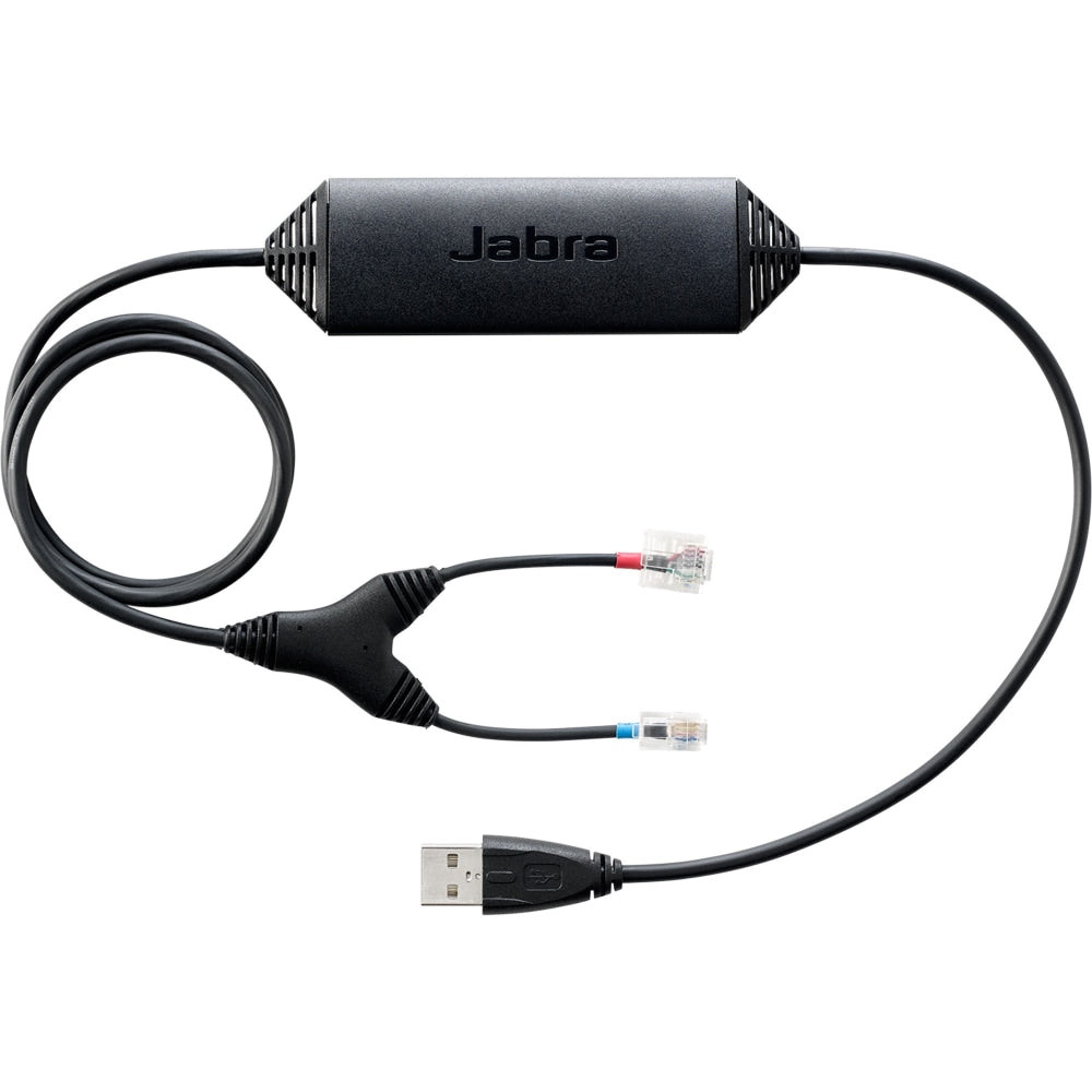 Jabra LINK - Electronic hook switch adapter - for Avaya 11XX, IP Phone 1140; Jabra GN9330, GN9350; GO 6470; PRO 94XX; Nortel IP Phone 1165