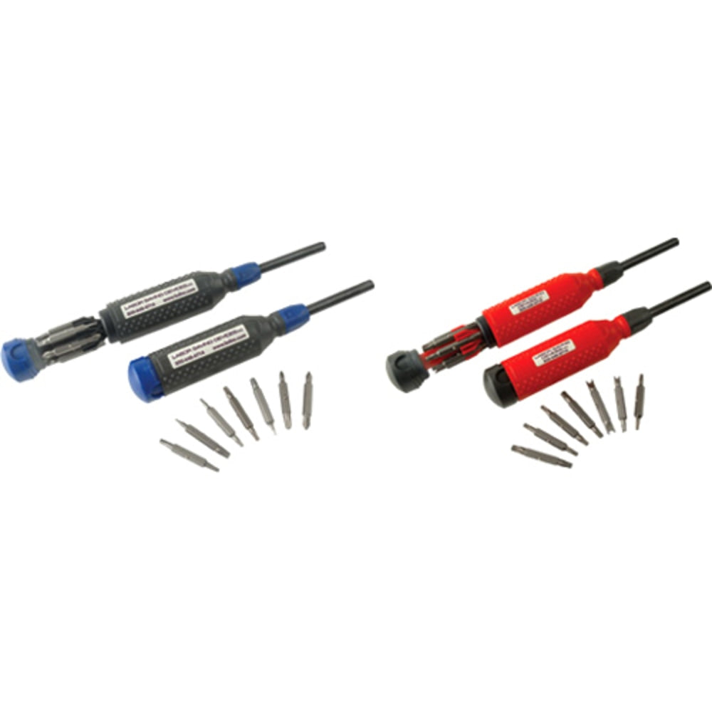 LSDI MegaPro S151 15-in-1 Standard Bit Screwdriver - Steel, Plastic - Non-slip Grip