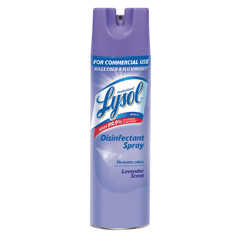 Lysol Disinfectant Spray, Lavender Scent, 19 Oz Bottle