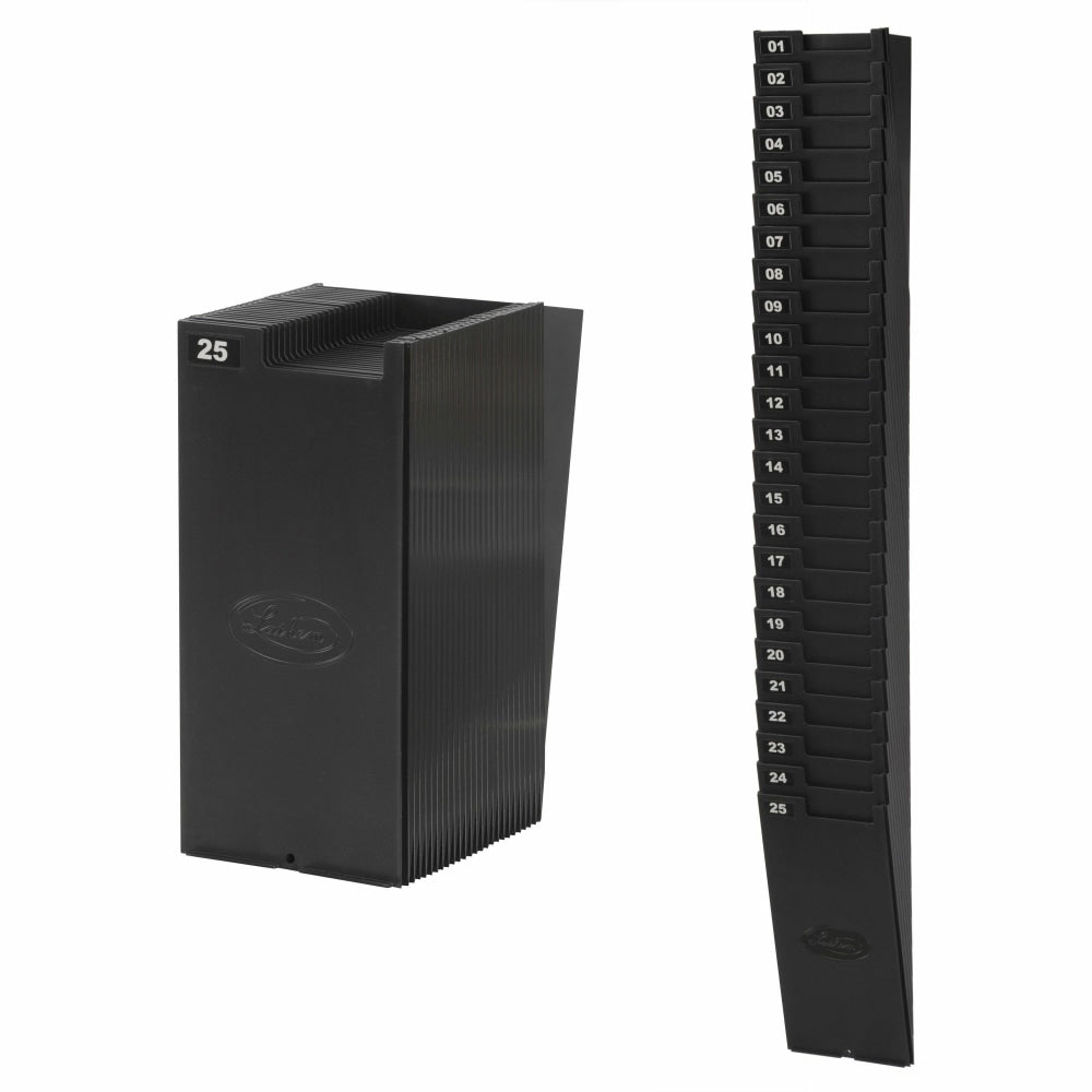 Lathem Time Expandable Time Card Rack, Black