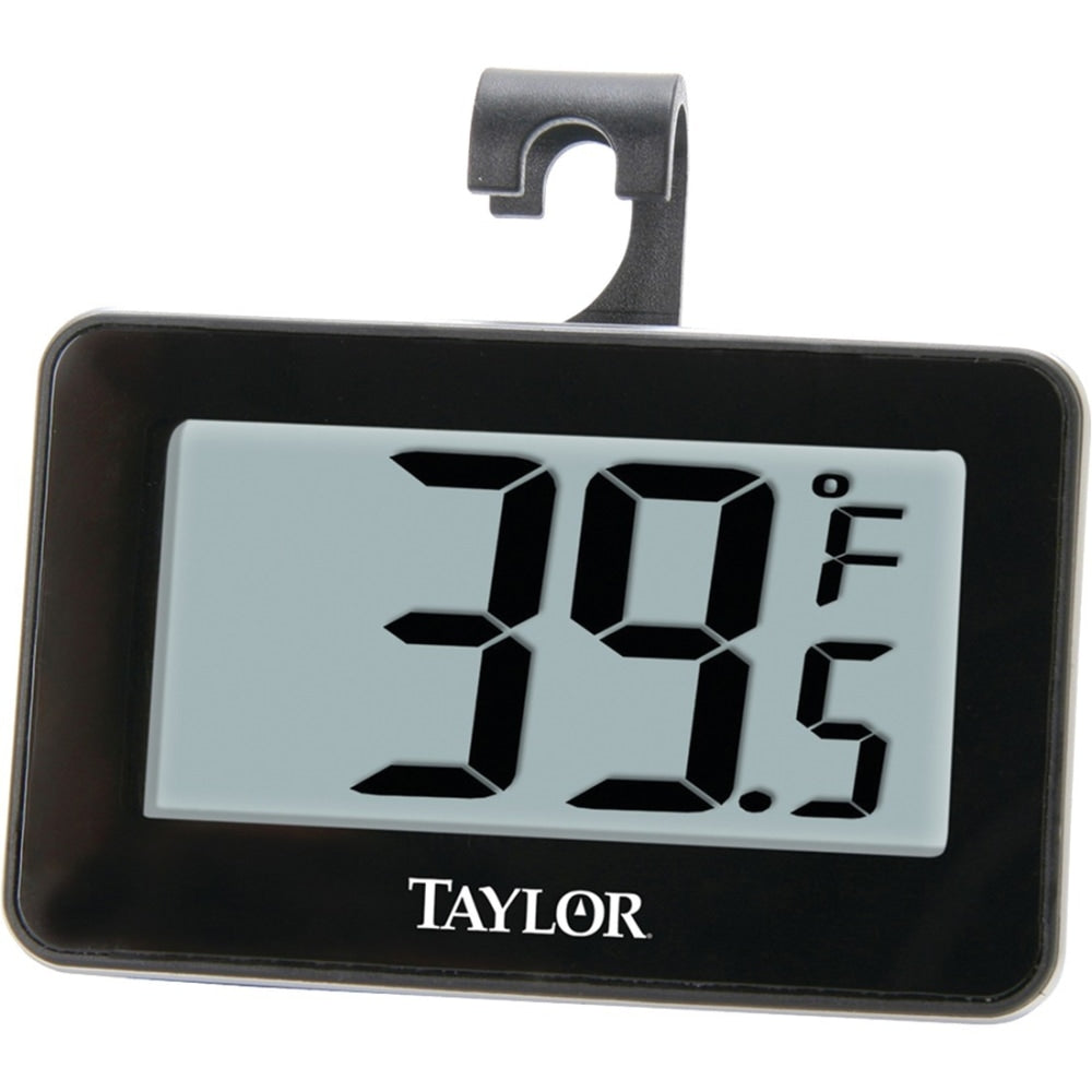 Taylor 1443 Digital Refrigerator/Freezer Thermometer - Large Display, Adjustable Temperature - For Home, Commercial