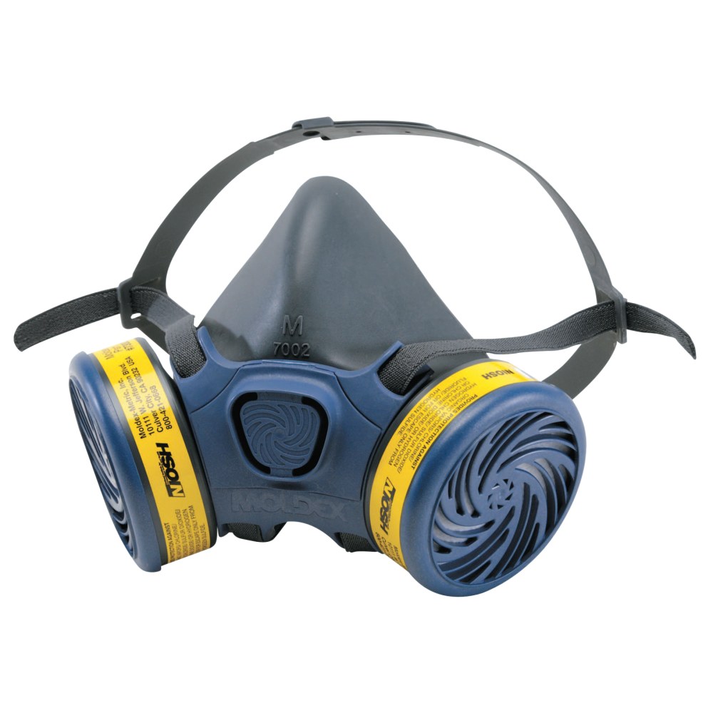 Moldex 7000 Series Half Mask Respirator, Medium, Multicolor