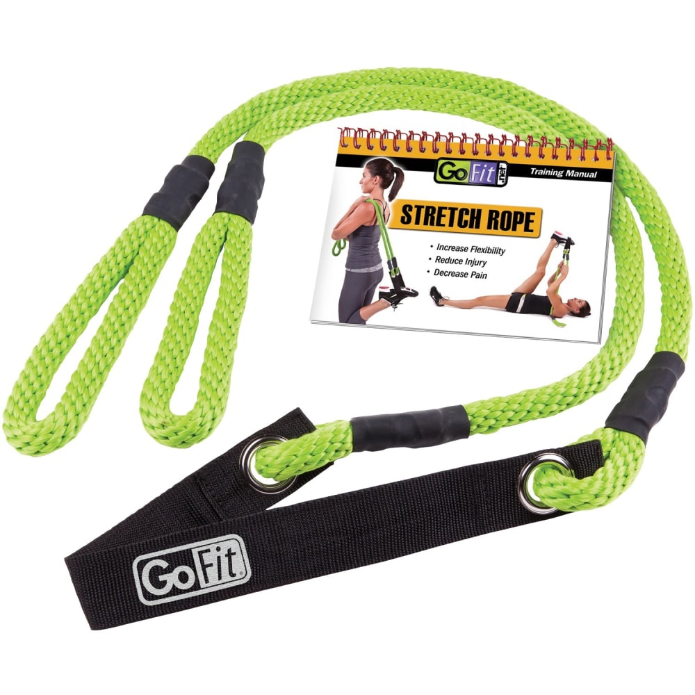 GoFit Stretch Rope - 108in Length - Green