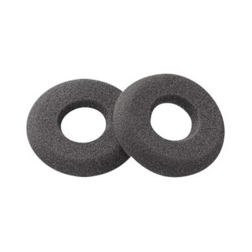 Poly - Ear cushion for headset - black (pack of 2) - for SupraPlus H251, H261, HW251; SupraPlus Wideband HW251; SupraPlus SL H351, H361