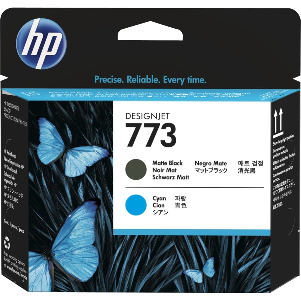 HP 773 (C1Q20A) Matte Black/Cyan Printhead