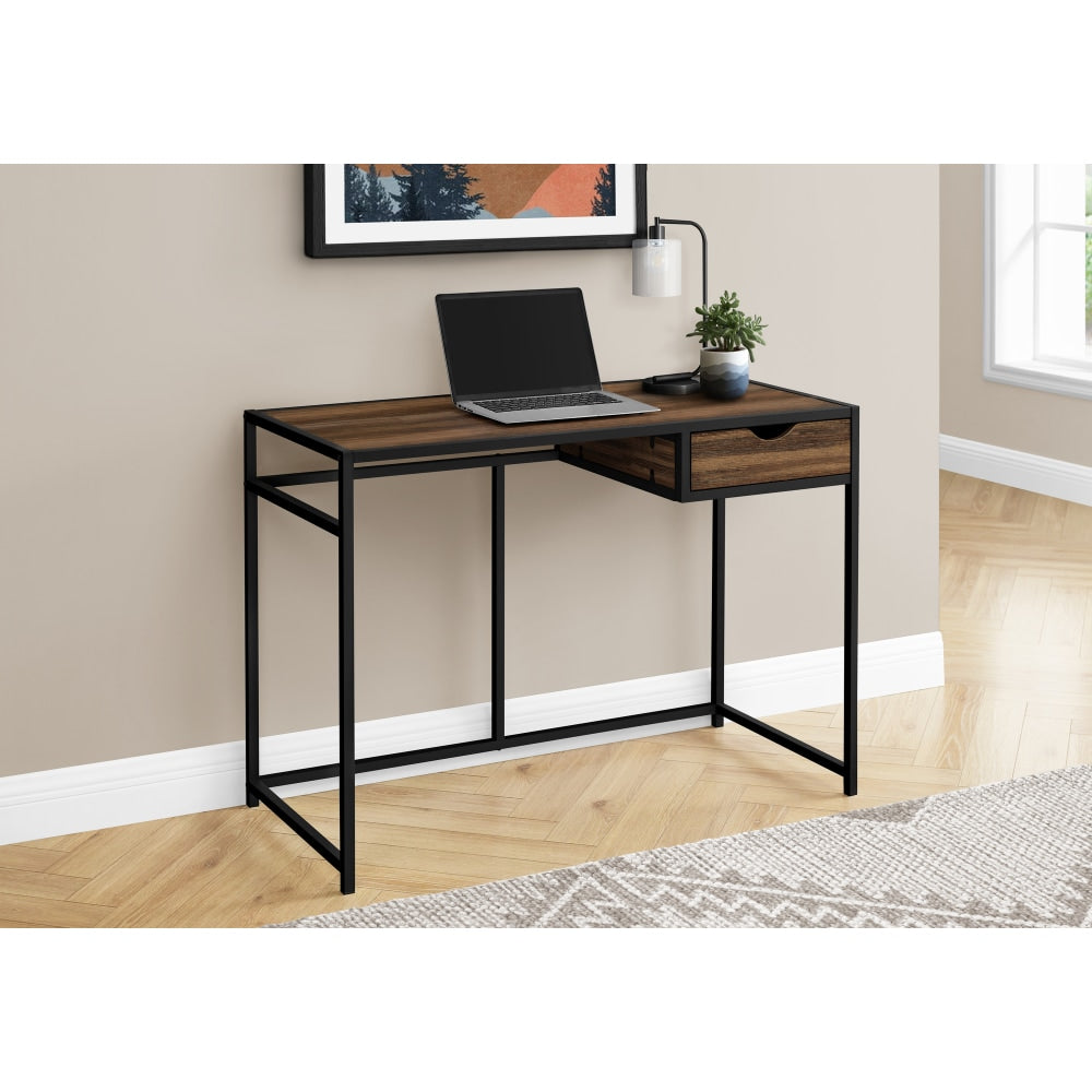 Monarch Specialties Riva 43inW Computer Desk, Brown