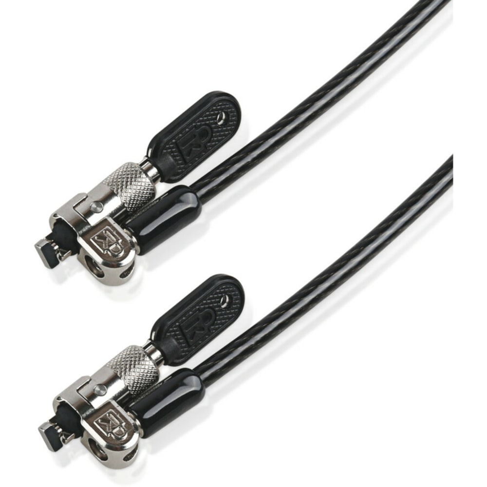 Lenovo Kensington MicroSaver DS 2.0 MasterKey Twin Head Cable Lock - Master Keyed Lock - For Notebook, Monitor, Desktop Computer