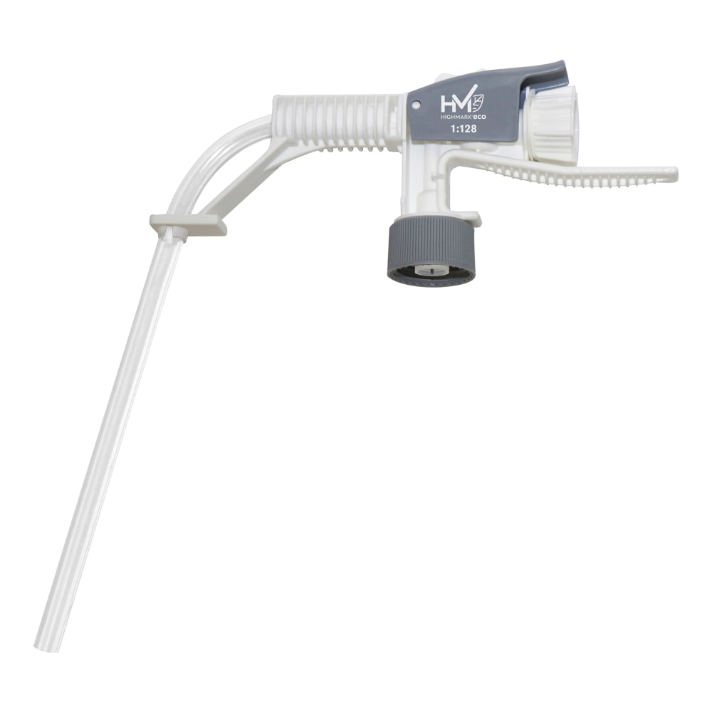 Highmark ECO Dilution Gun, 1:128, 4inH x 1-1/2inW x 14inD, Gray/White