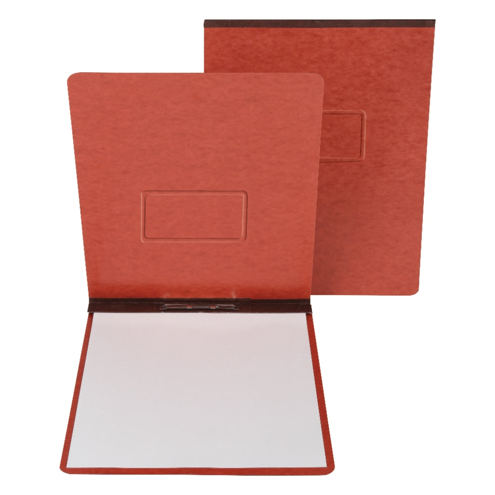 Oxford PressGuard Report Covers With Reinforced Top Hinge, 8 1/2in x 11, 65% Recycled, Red