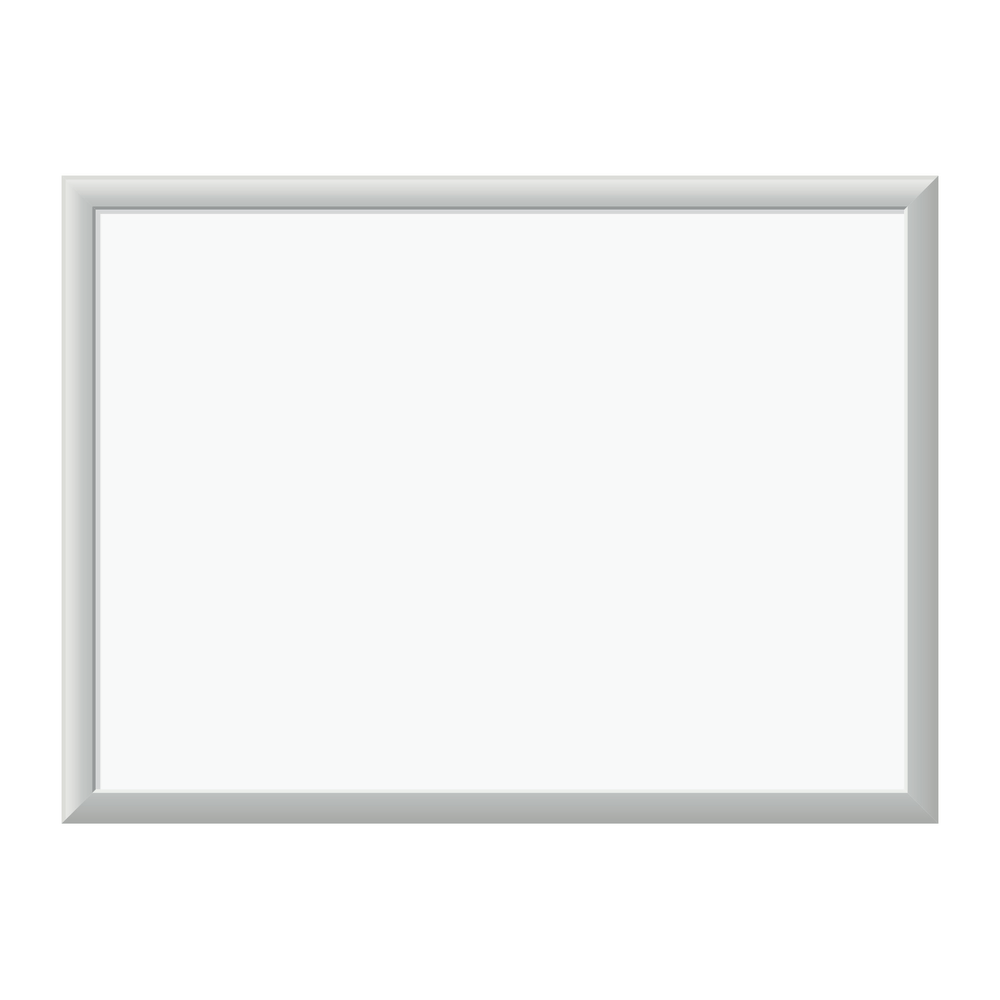 U Brands Magnetic Dry-Erase Board, 23in x 17in, Silver Aluminum Frame