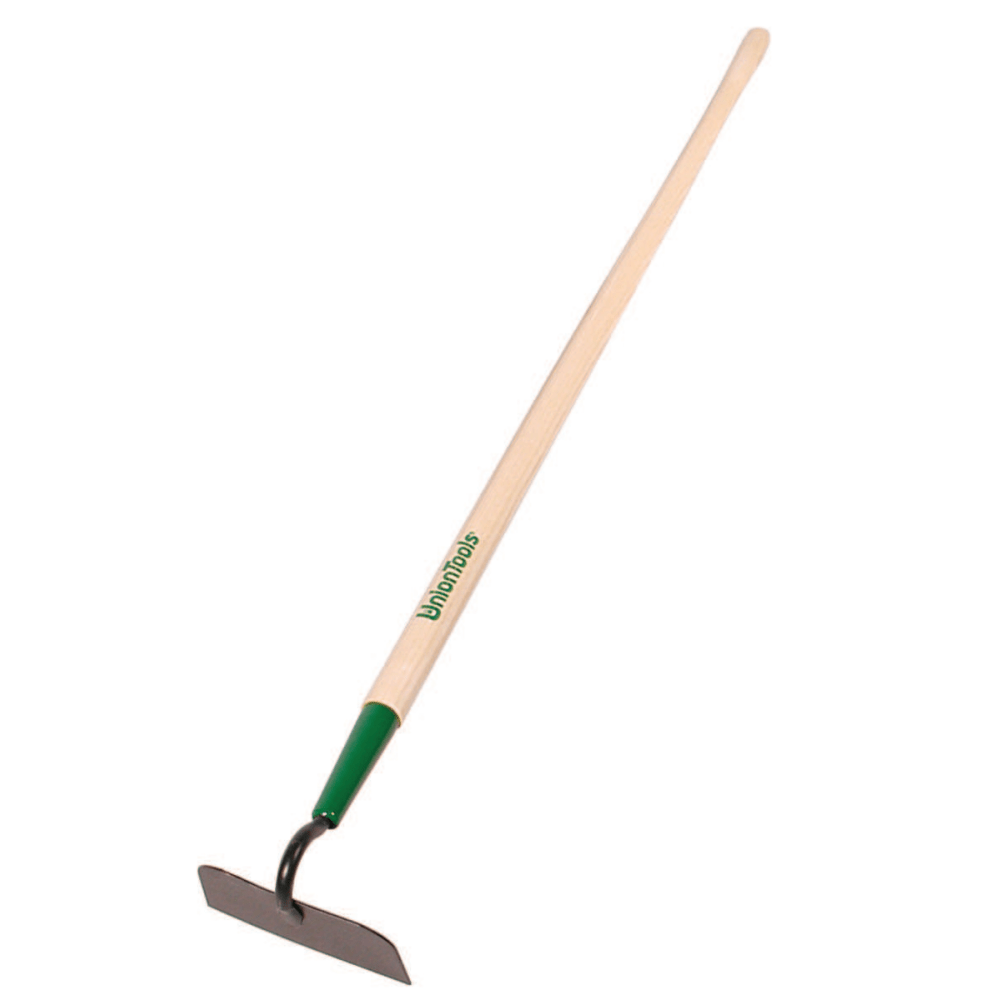 UnionTools Garden Hoe with White Ash Handle, 6-1/4in Width Blade