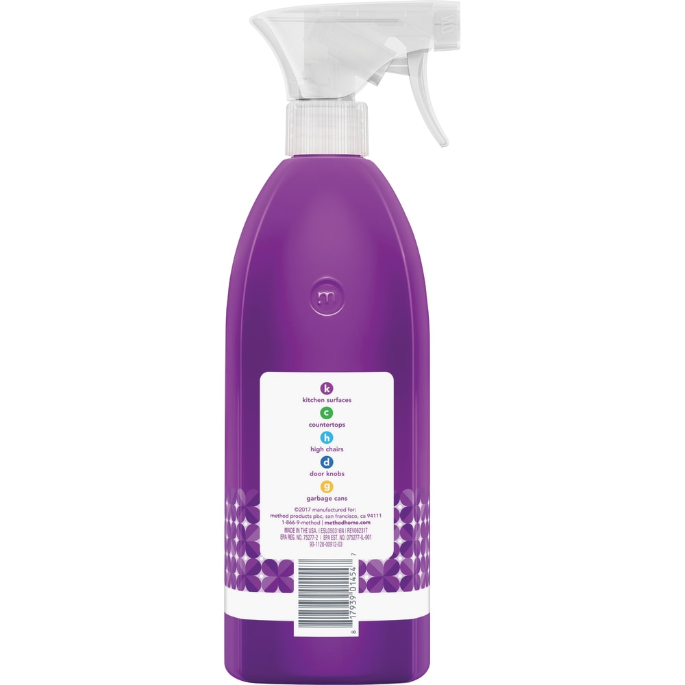 Method Antibac All-Purpose Cleaner, Wildflower, 28 Oz