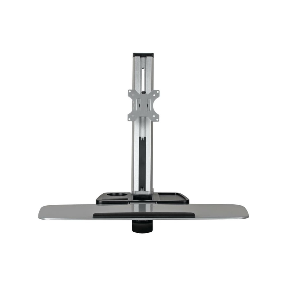 Eaton Tripp Lite Series WorkWise Wall-Mounted Workstation, Single Display - Mounting kit (keyboard shelf, mast, mounting hardware, arm bracket, 2 decorative covers) - for LCD display / PC equipment - plastic, steel - black - screen size: 13in-32in