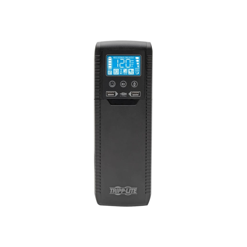 Tripp Lite 1000VA UPS Eco Green Battery Back Up AVR 120V USB Line Interactive - UPS - AC 120 V - 600 Watt - 1000 VA - 1-phase - USB - output connectors: 8