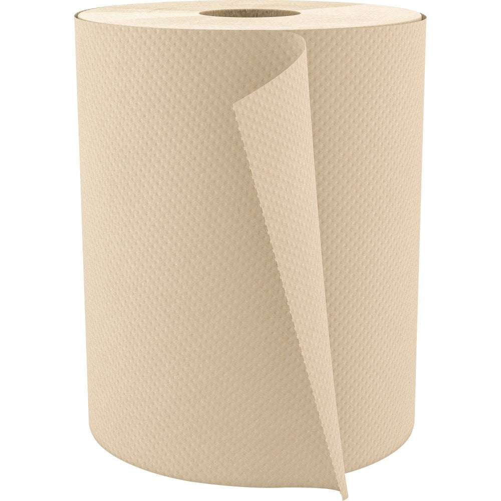 Cascades PRO Select Hardwound Paper Towels - 1 Ply - 7.80in x 600 ft - Natural - Fiber Paper - 12 / Carton