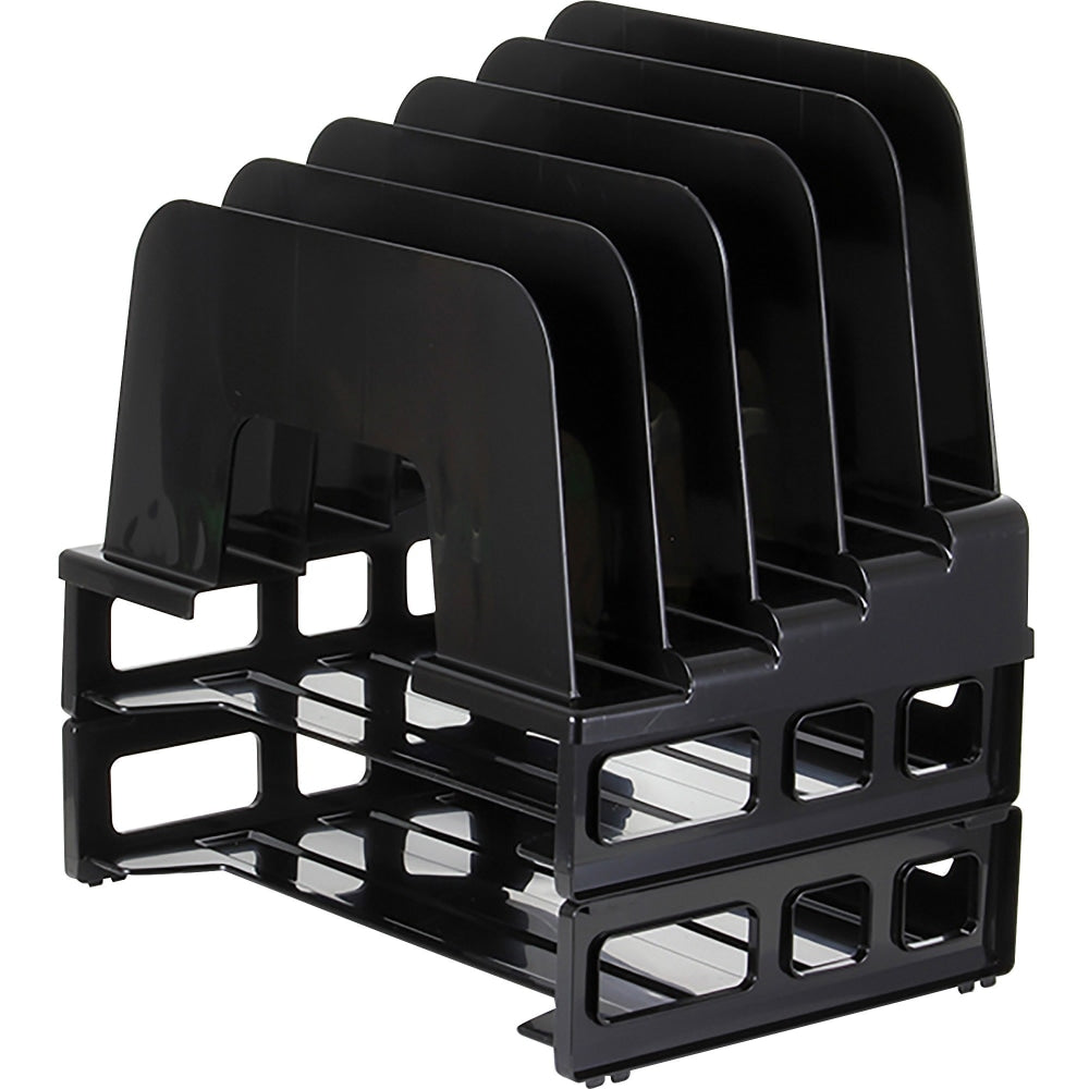 OIC Tray/Incline Sorter Combo, Black