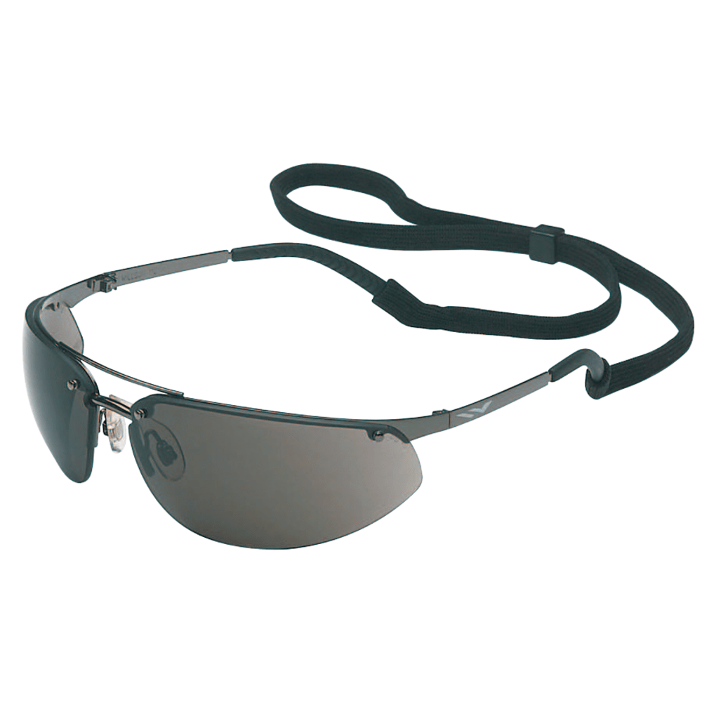 Fuse Eyewear, TSR Gray Lens, Polycarbonate, Fog-Ban Anti-Fog, Gunmetal Frame