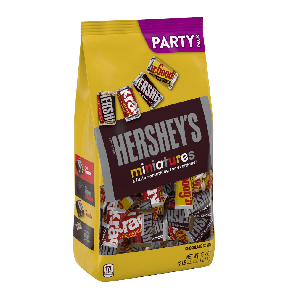 Hersheys Miniatures Chocolate Candy Assortment, 35.9 Oz