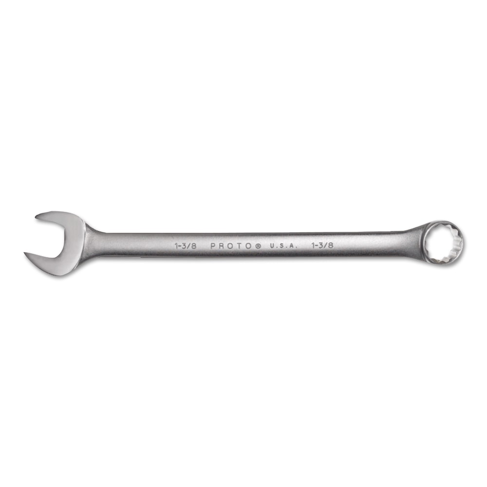 Proto Torqueplus 12-Point Combination Wrenches, Satin Finish, 1 3/8 Opening, 17 5/8