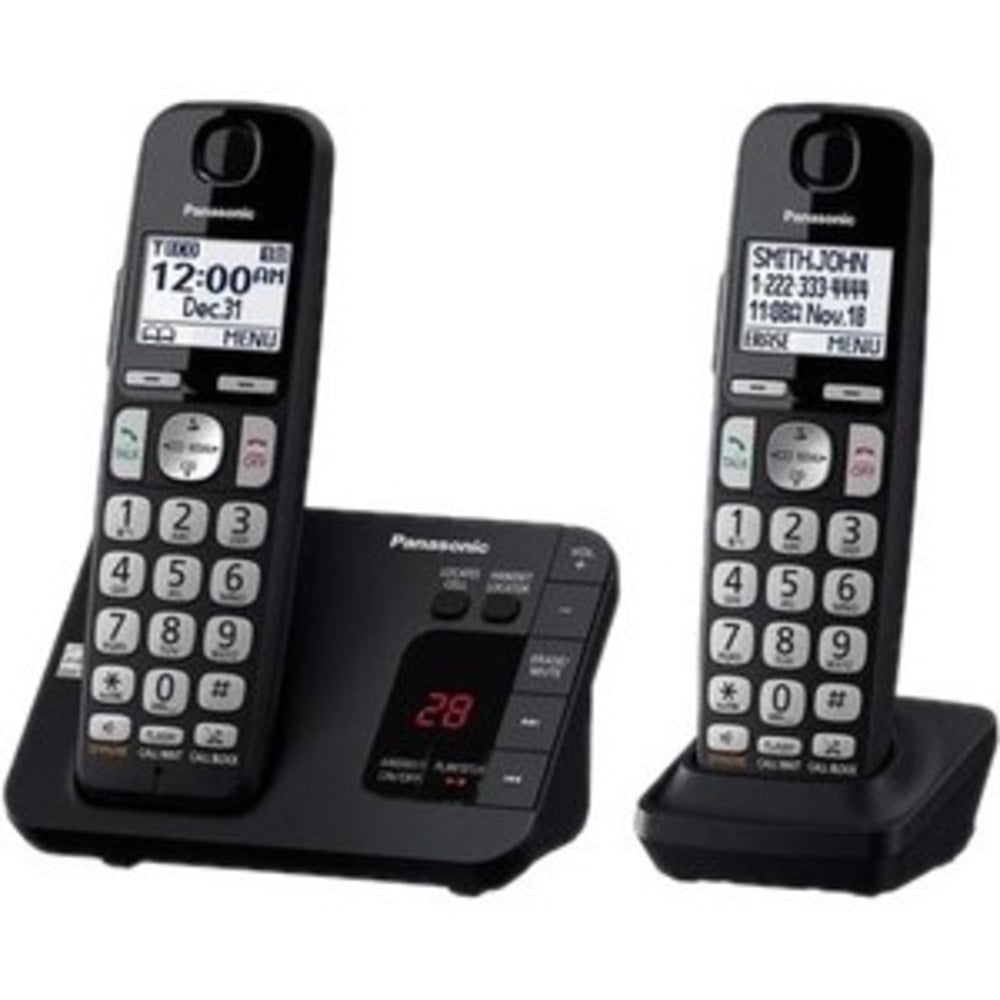 Panasonic Expandable 2-Handset Cordless Phone System, KX-TGE432B