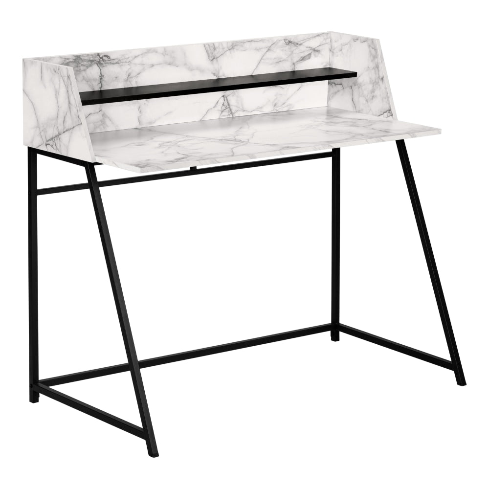 Monarch Specialties Mattie 48inW Computer Desk, White/Black