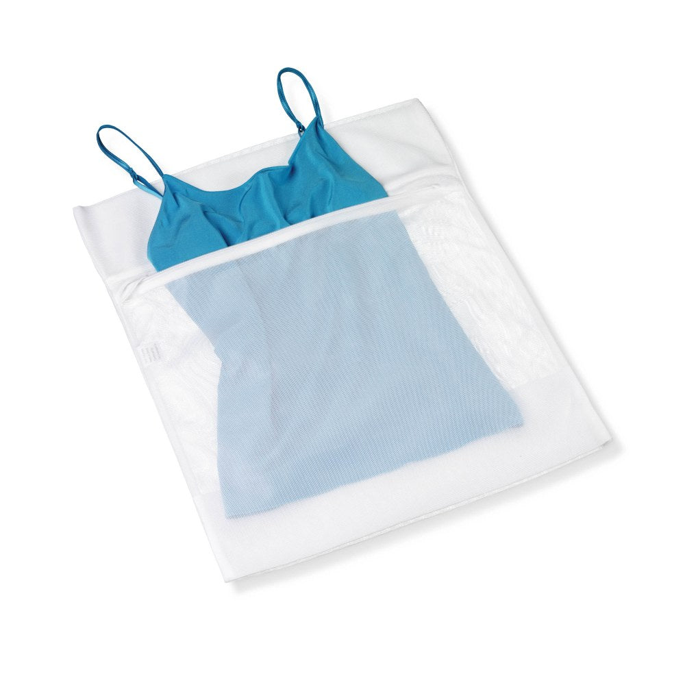 Honey-Can-Do Lingerie Laundry Bags, 12in x 18in, White, Pack Of 4