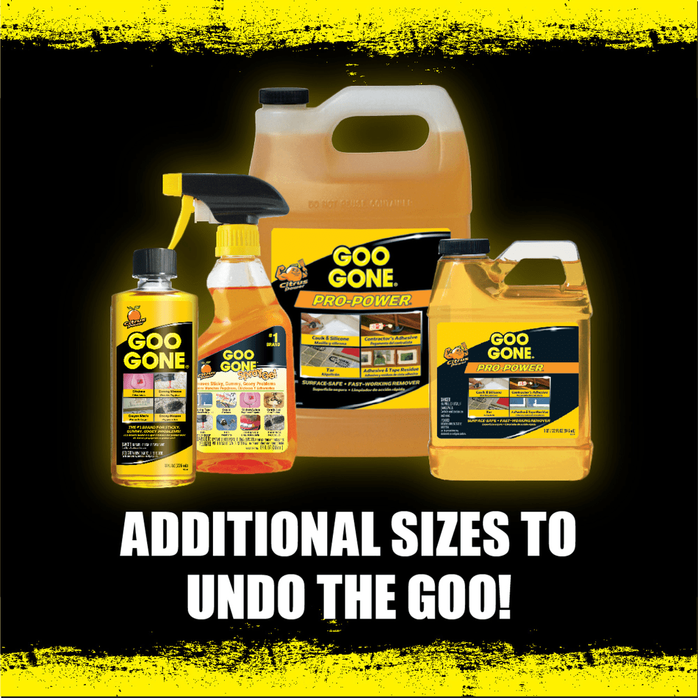 Goo Gone Pro-Power Liquid Cleaner, Citrus Scent, 128 Oz Bottle