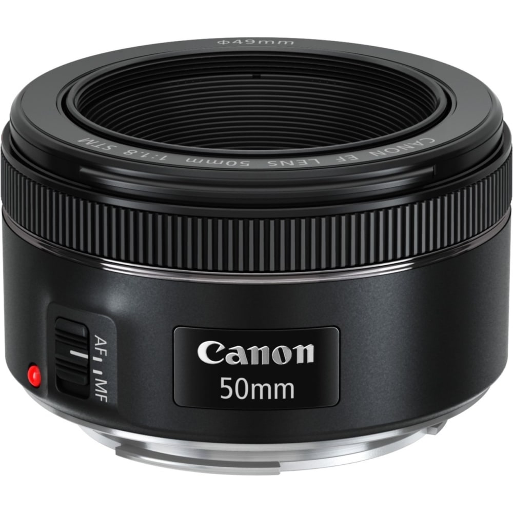 Canon - 50 mmf/1.8 - Fixed Lens for Canon EF - Designed for Digital Camera - 49 mm Attachment - 0.21x Magnification