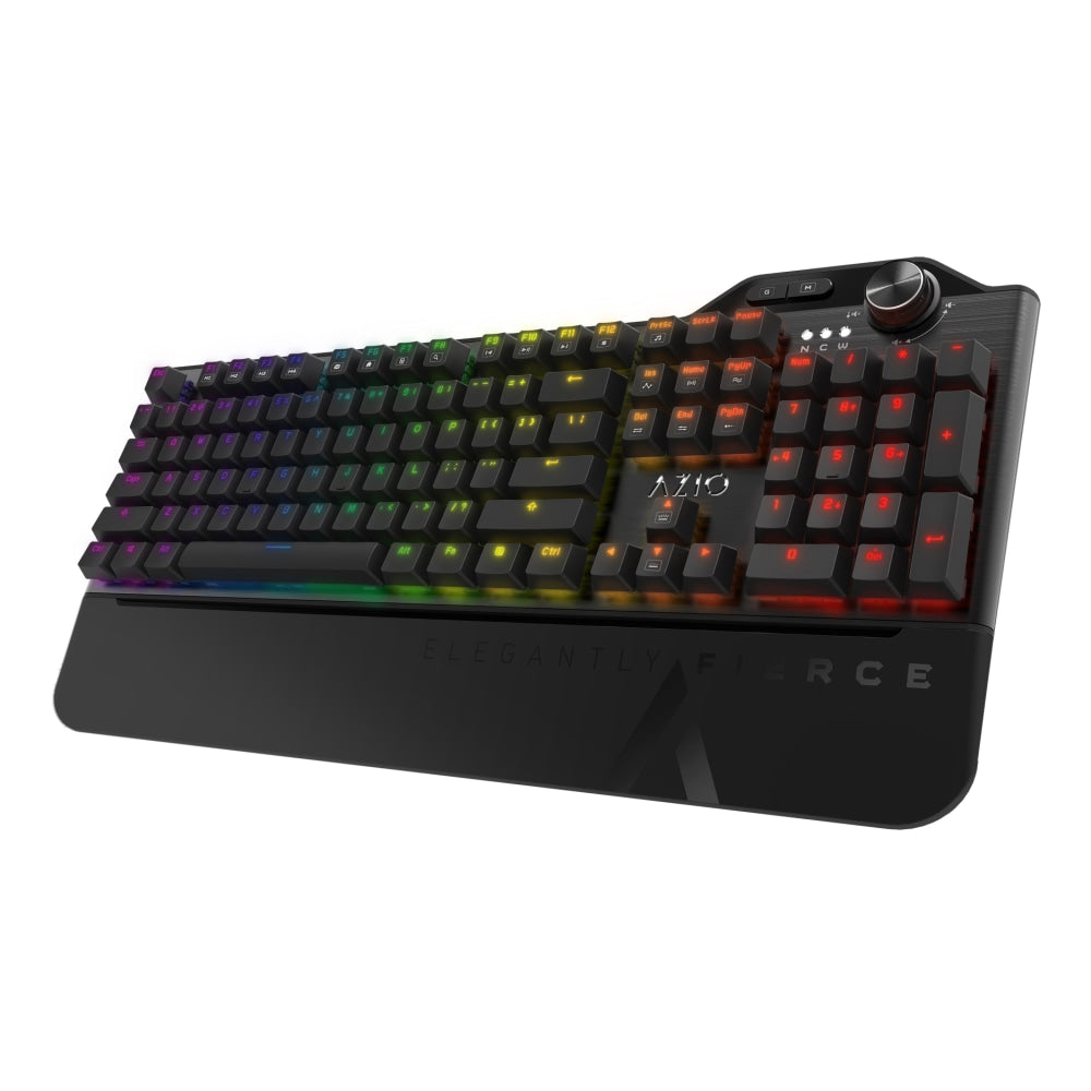 Azio MGK L80 RGB USB Keyboard, Black, MGK-L80-01