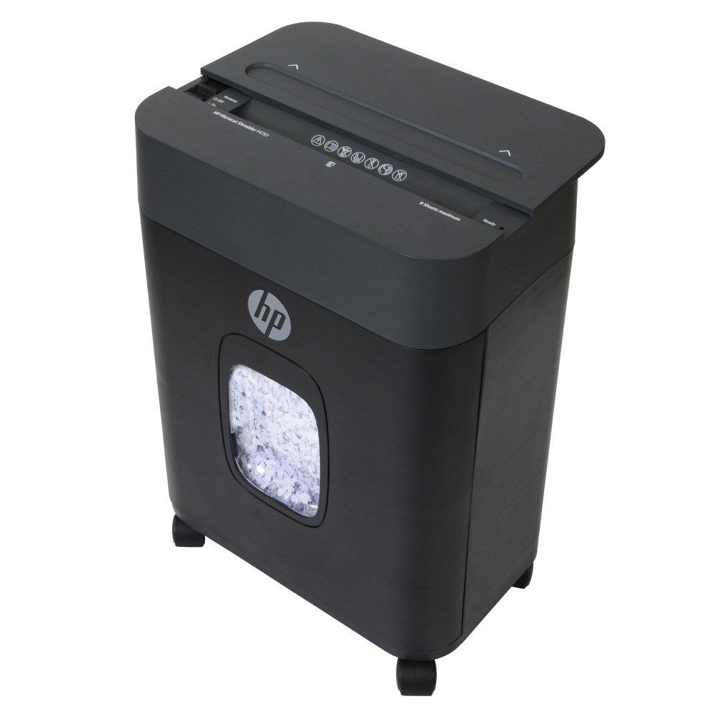 HP HP-MC83 8-Sheet Microcut Shredder, 91040W