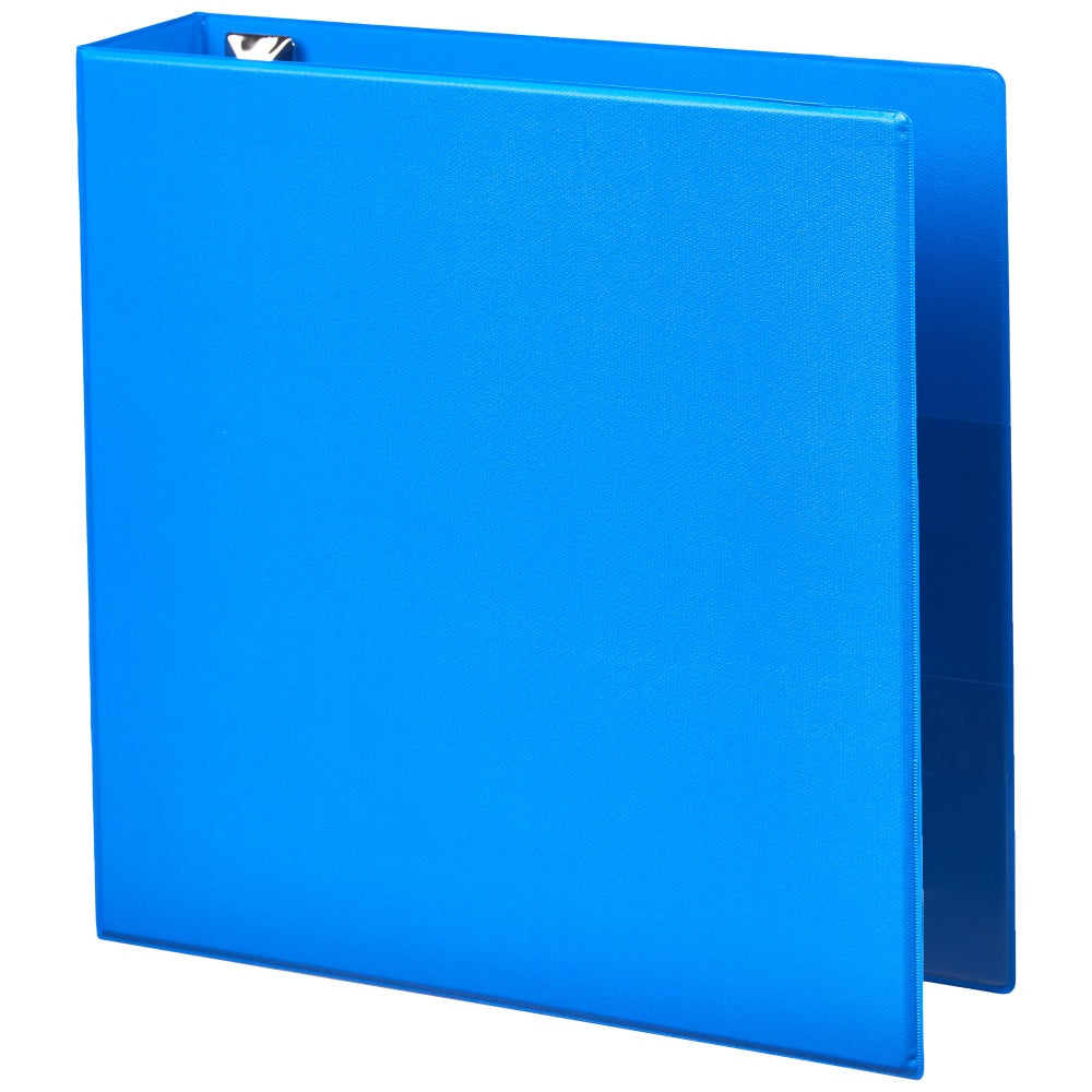 Office Depot Heavy-Duty 3-Ring Binder, 2in D-Rings, 49% Recycled, Blue