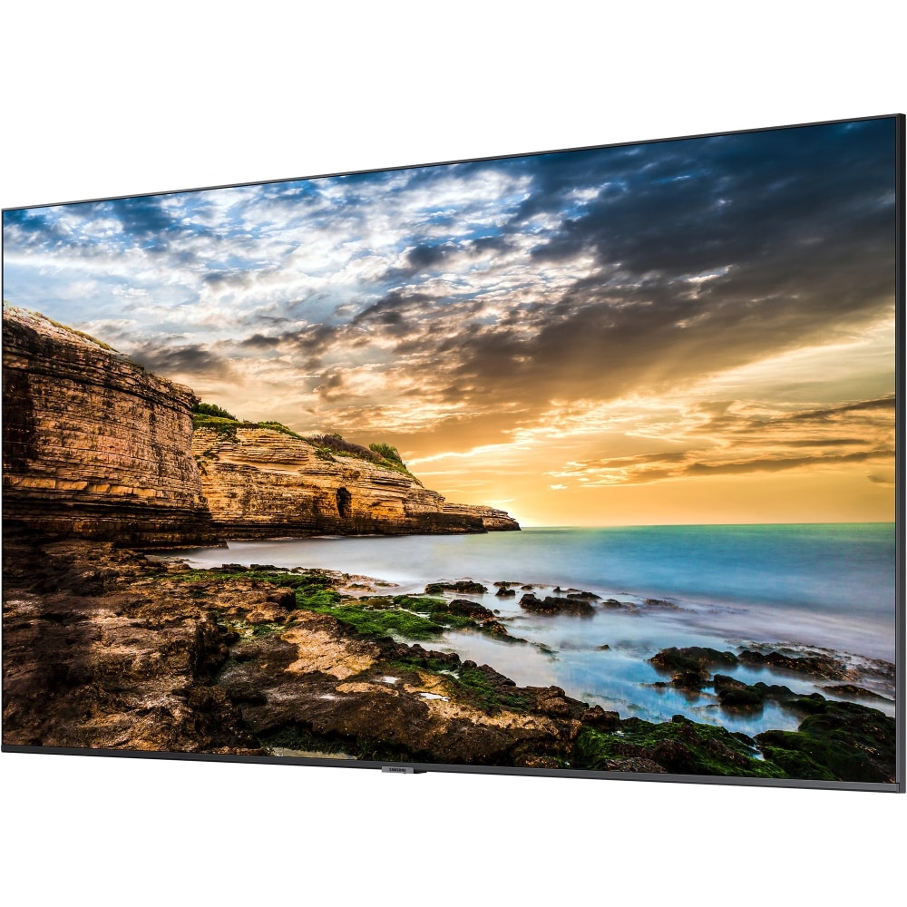 Samsung QE75T Digital Signage Display - 75in LCD - ARM Cortex A72 1.70 GHz - 2 GB LPDDR4 - 3840 x 2160 - Direct LED - 300 Nit - 2160p - HDMI - USB - SerialEthernet - Tizen 4.0, VDLinux