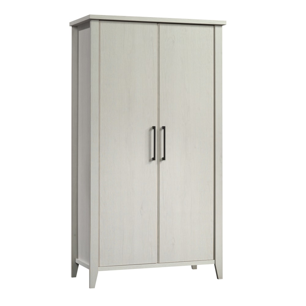 Sauder Summit Station 36inW 2-Door Storage Cabinet, Glacier Oak