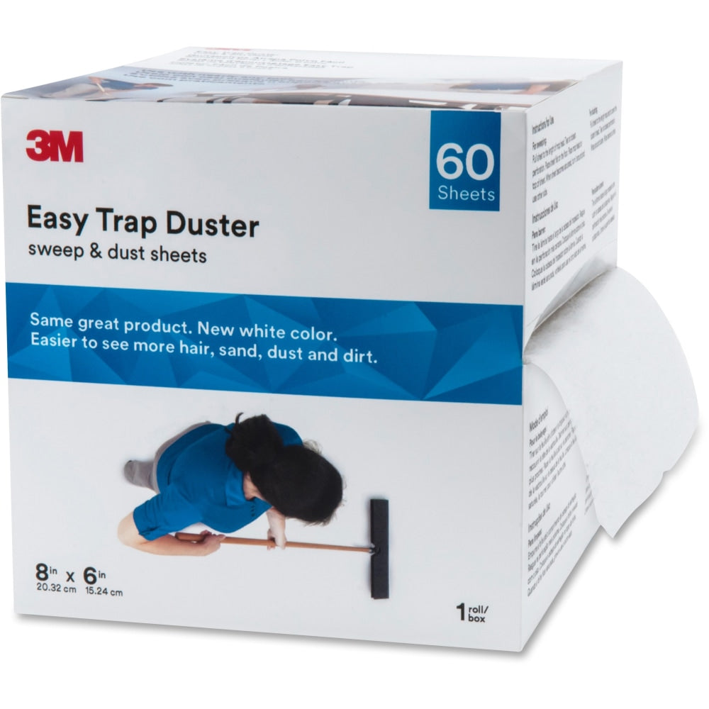 3M Easy Trap Duster - 5in Width x 6in Depth - White - 480 / Carton