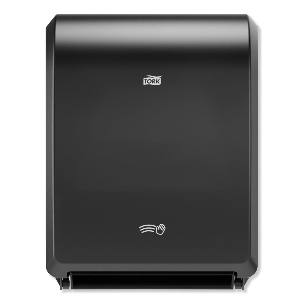 Tork Electronic Hand Towel Roll Dispenser, 8in Rolls, Black