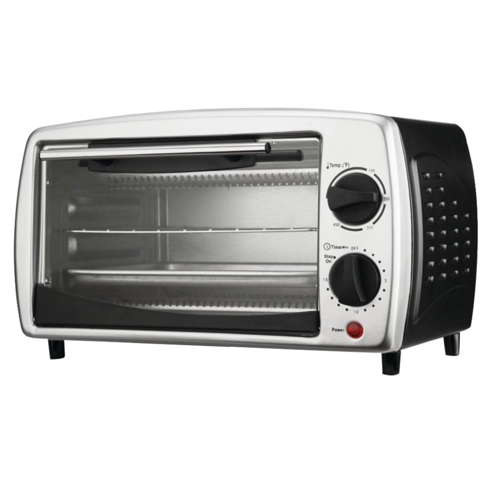 Brentwood 4-Slice Toaster Oven Broiler, Black