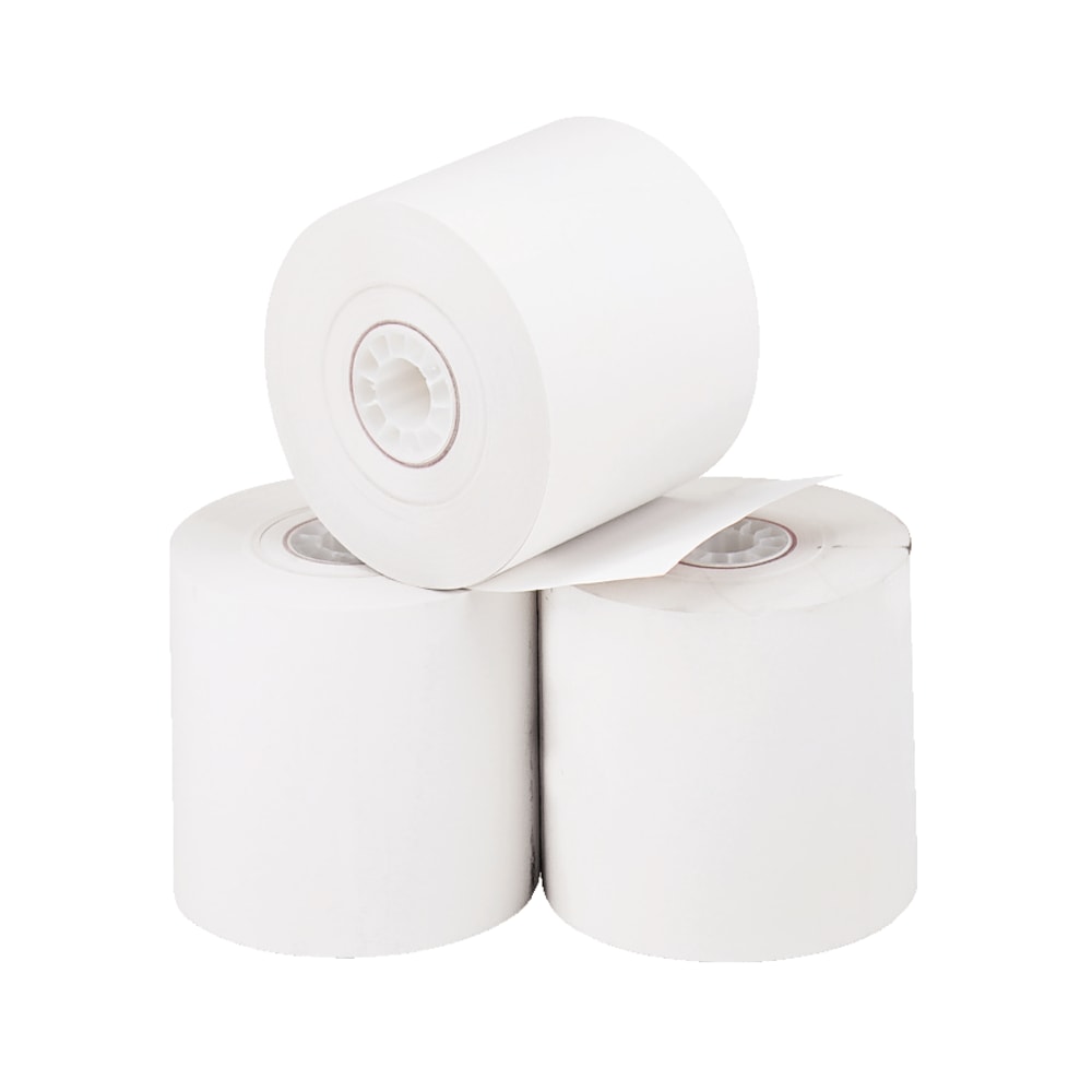 Office Depot Brand Thermal Paper Rolls, 2-1/4in x 50ft, White, Pack Of 10