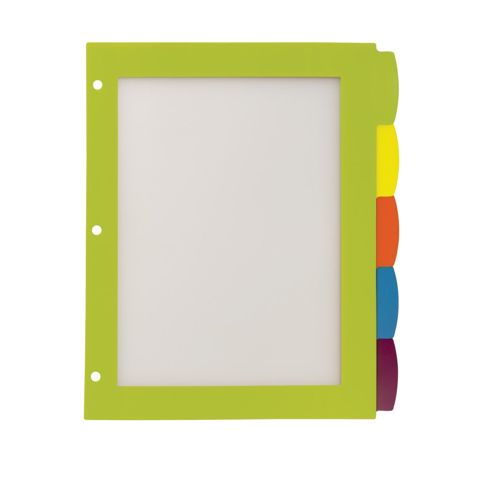 Avery Big Tab Ultralast Plastic Dividers, 5-Tab, Multicolor