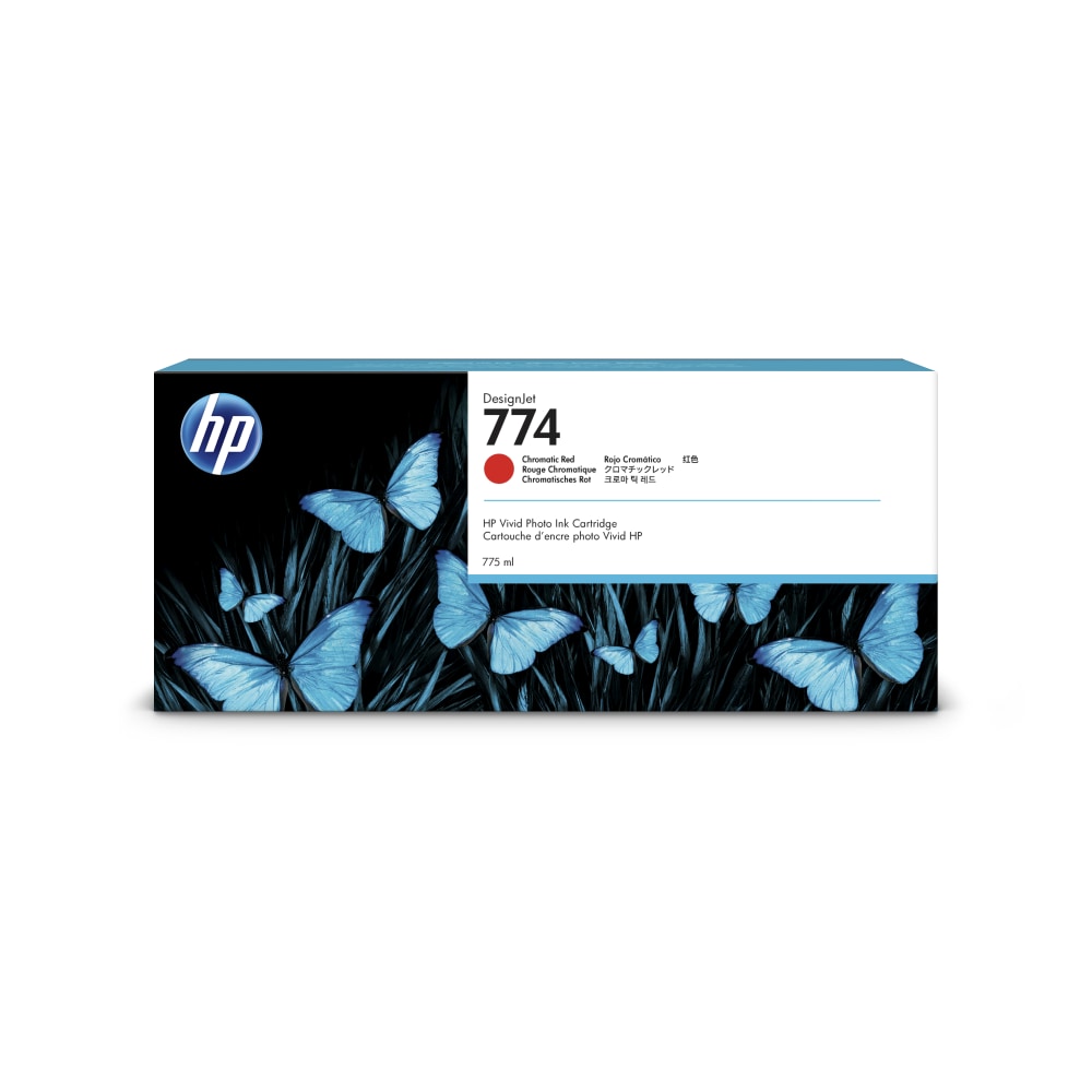 HP 774 DesignJet Chromatic Red Printhead, P2W02A