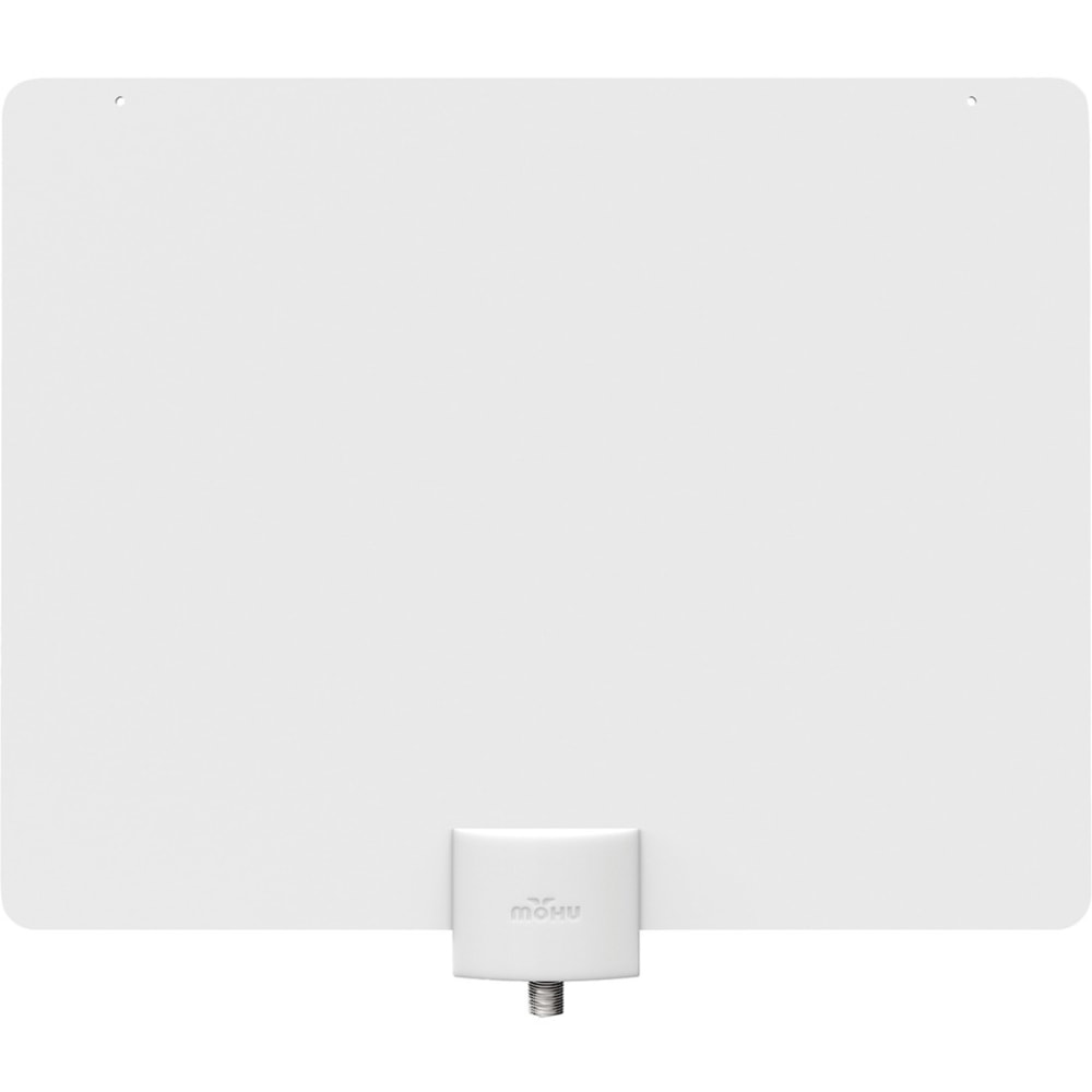 Mohu Antenna - Upto 60 Mile - Indoor, HDTV Antenna - White - Multi-directional