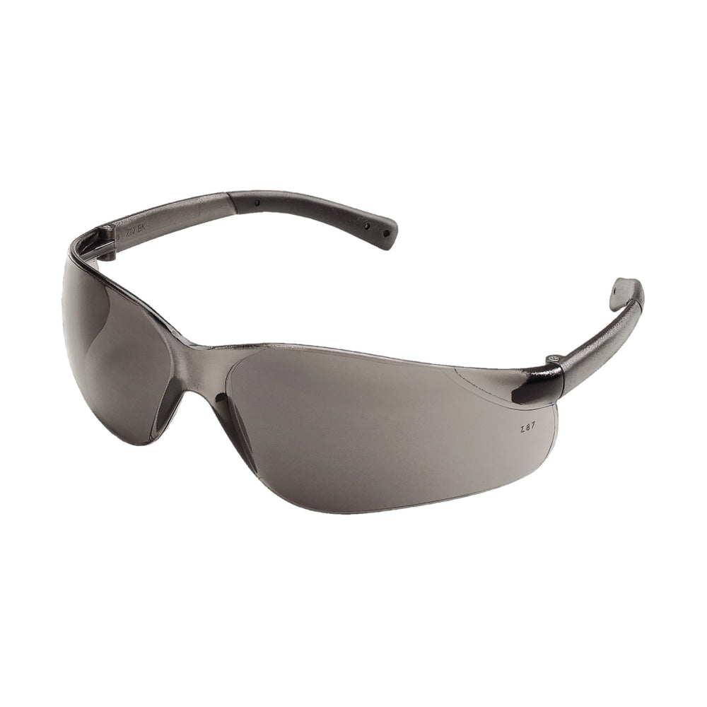 Crews BearKat Safety Glasses, Wraparound, Gray Lens