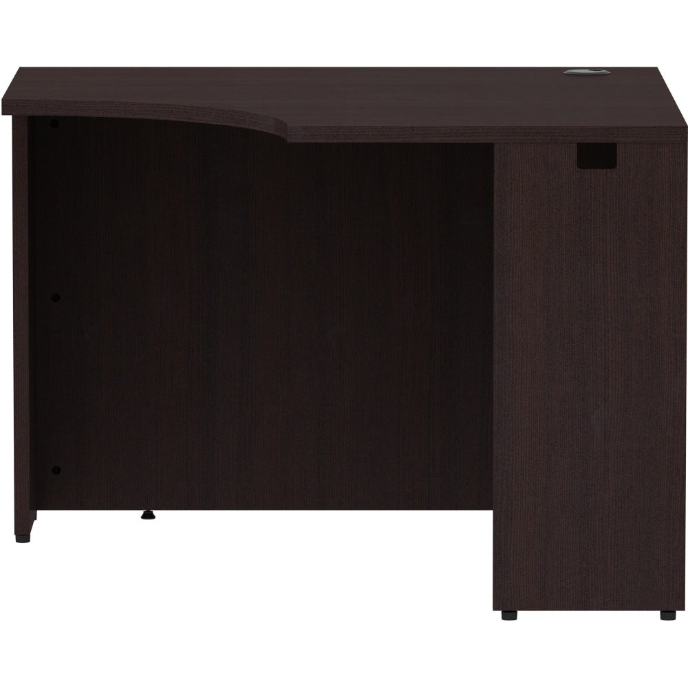 Lorell 42inW Corner Computer Desk, Espresso