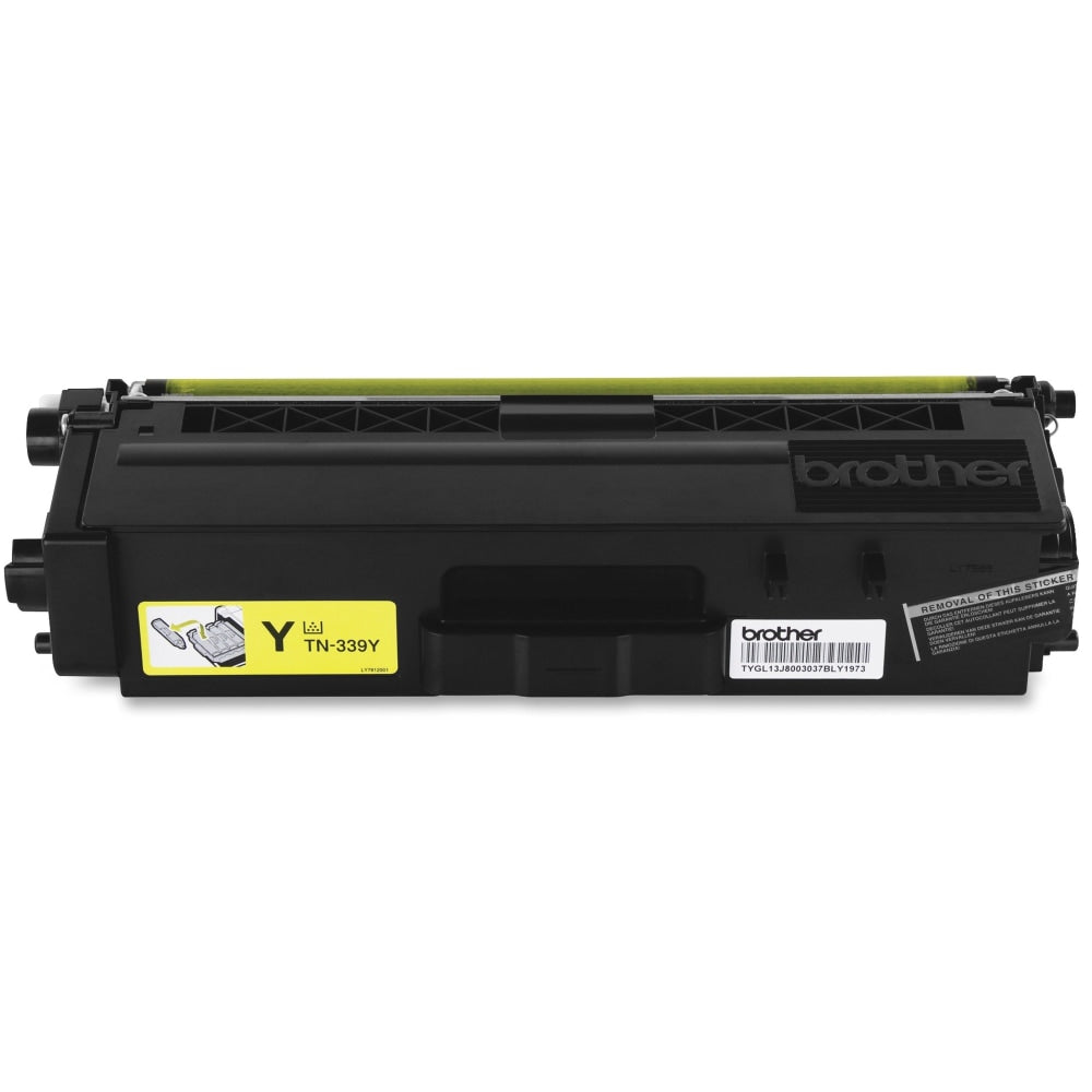 Brother TN-339 Yellow High Yield Toner Cartridge, TN-339Y