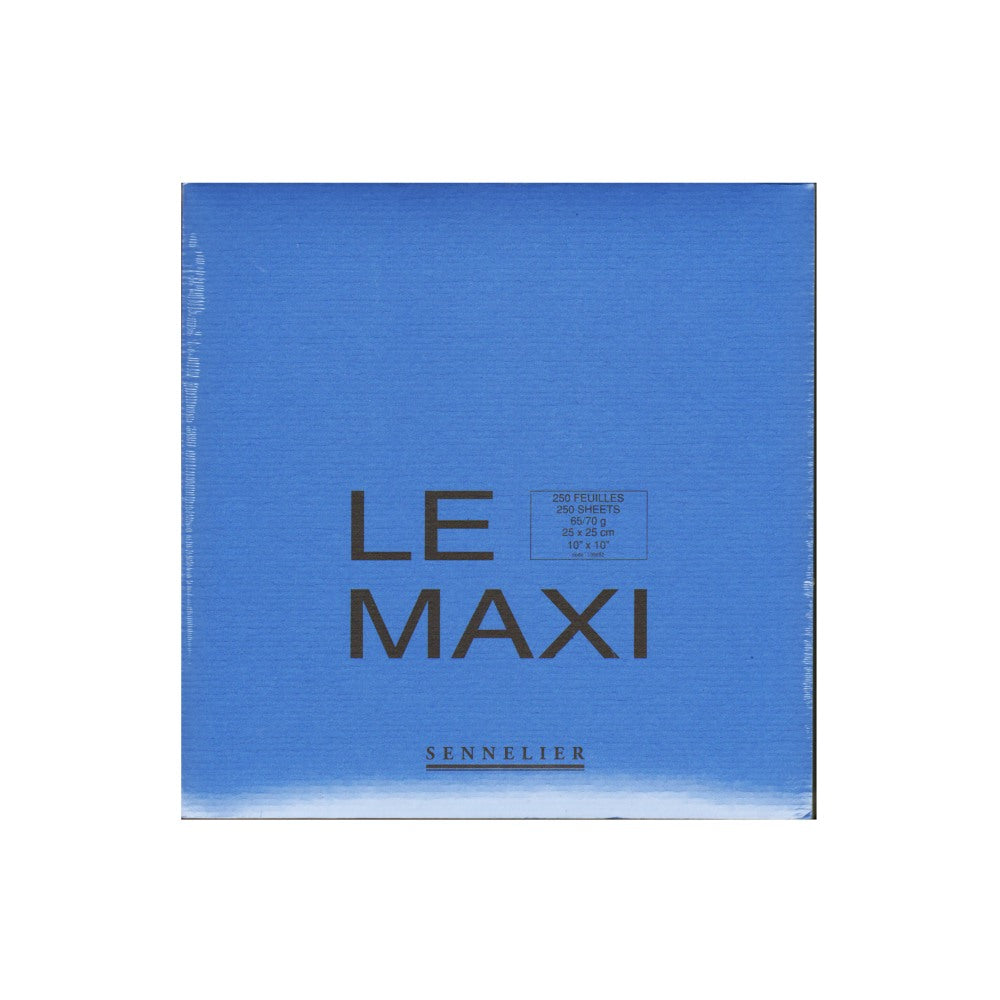 Sennelier Le Maxi Block Drawing Pad, 10in x 10in, 250 Pages