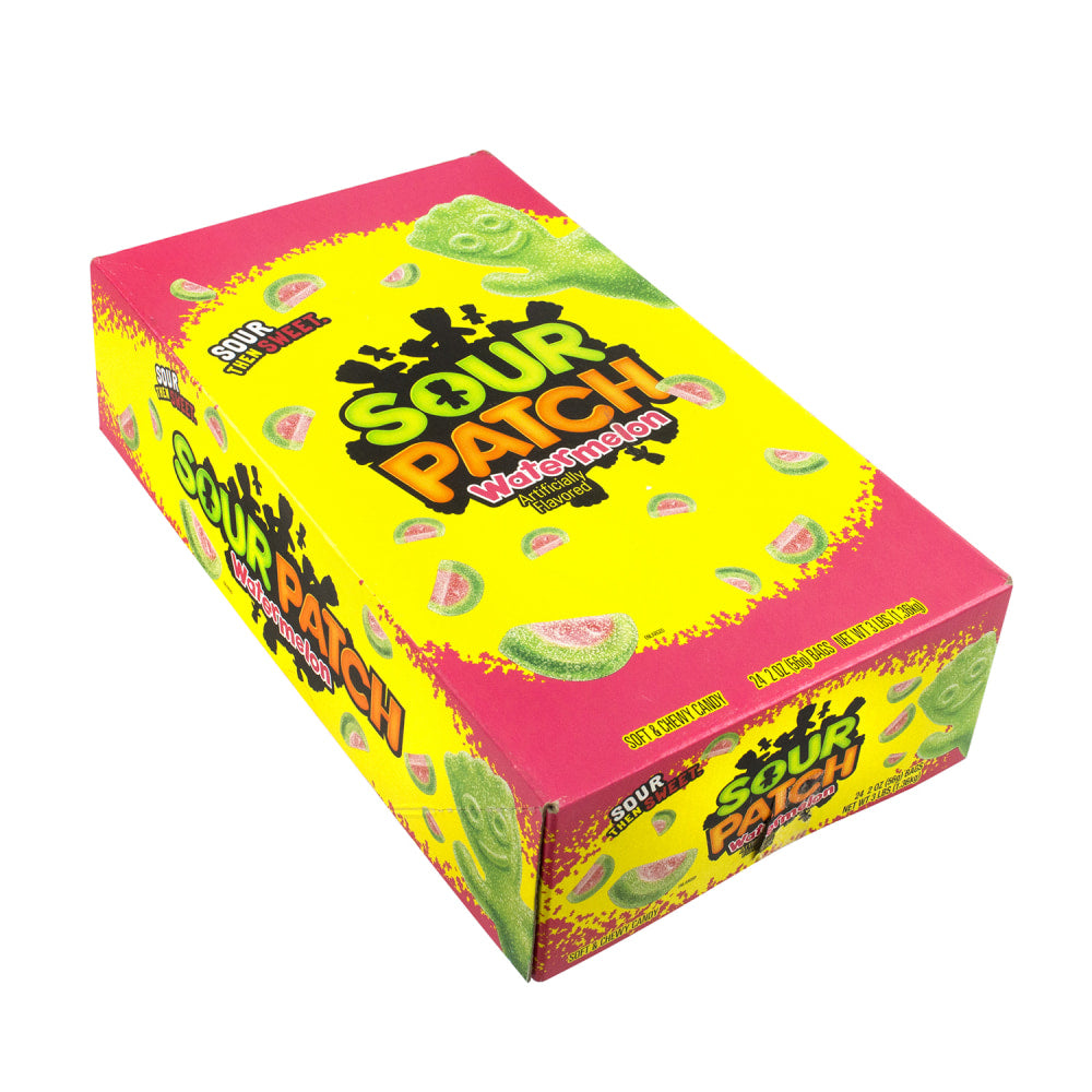 Sour Patch Kids Watermelon, 2 Oz, Box Of 24 Pouches