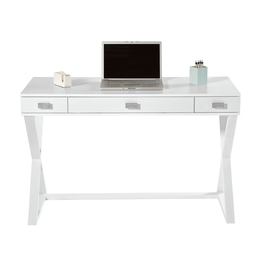 See Jane Work Kate 47inW Writing Desk, White