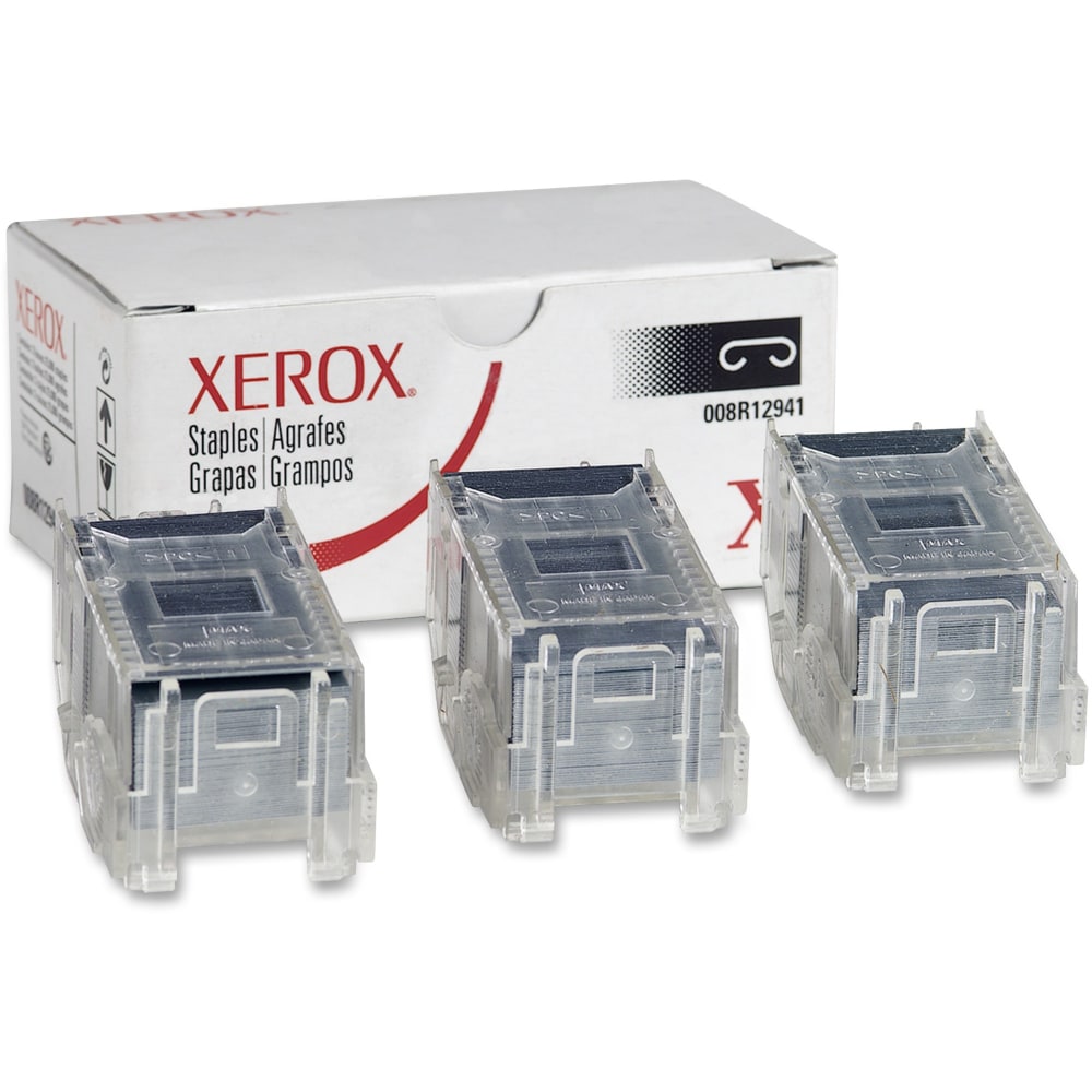 Xerox 008R12941 Staple Cartridges, Pack Of 3